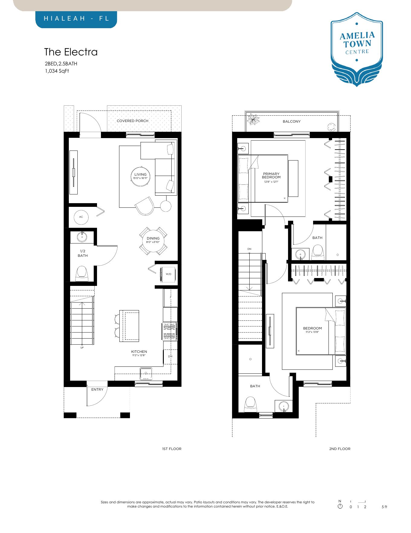 Electra – 2 Bed / 2.5 Bath