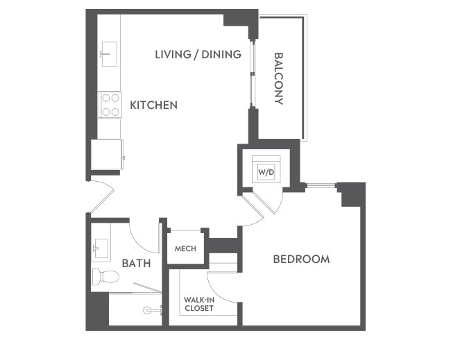 A2 – 1 Bed