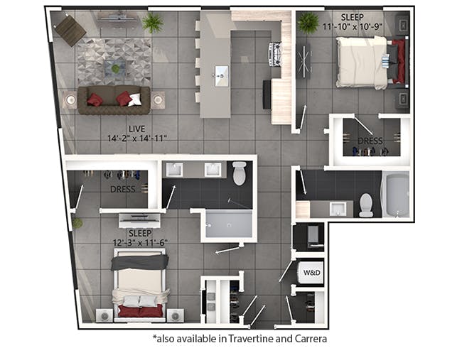 C5 – 2 Bed