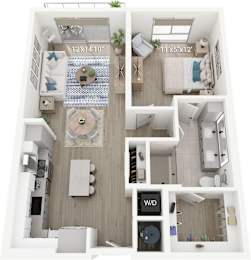 A1 – 1 Bed