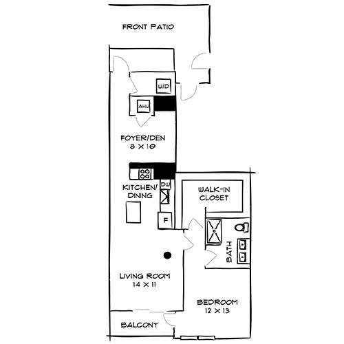 1 Bed – Park 1R