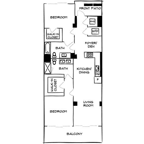 2 Bed – Park 2G