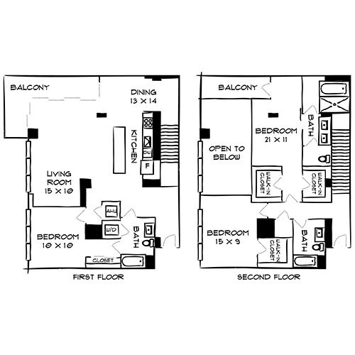 3 Bed – City Lofts 3G
