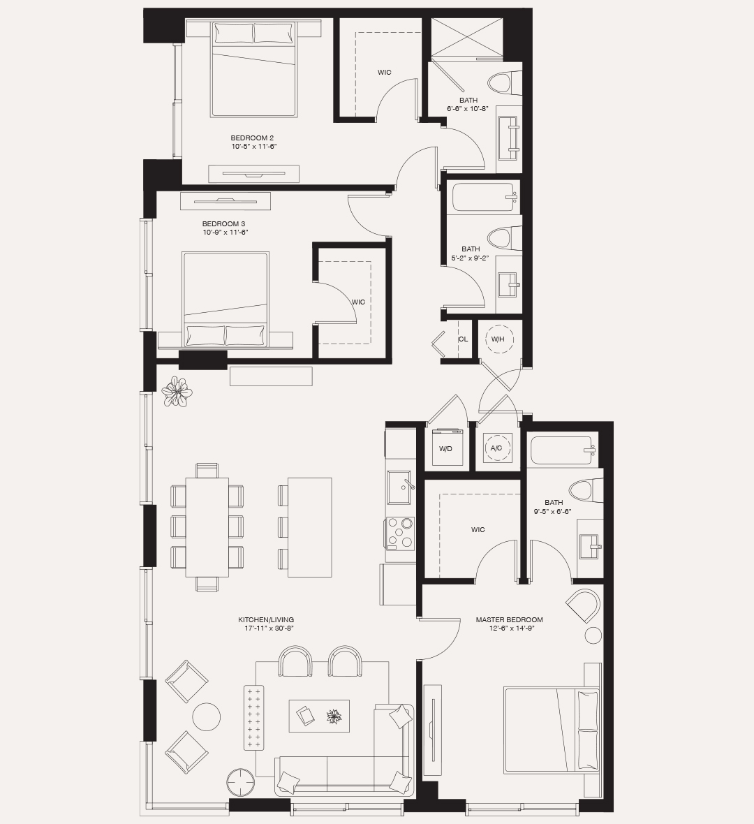 C4 – 3 Bed